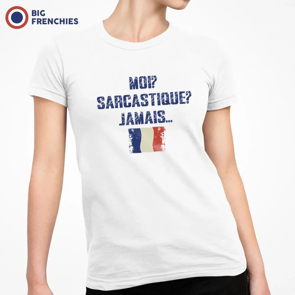 Moi? Sarcastique? Jamais... Women's Organic Cotton Tee