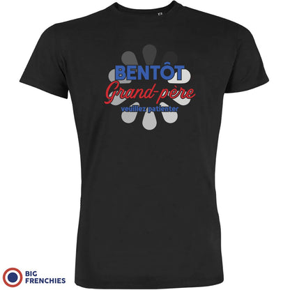 Bientôt Grand-père Veuillez Patienter Men's Organic Tee