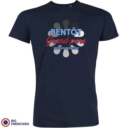 Bientôt Grand-père Veuillez Patienter Men's Organic Tee