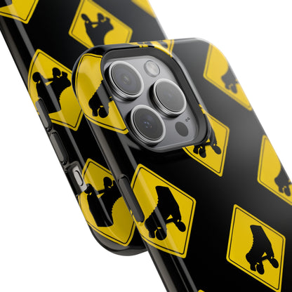MagSafe Warning Skater Tough Case