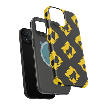 MagSafe Warning Skater Tough Case