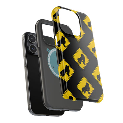 MagSafe Warning Skater Tough Case