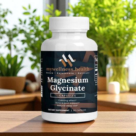 Pure Magnesium Glycinate 2500mg - High Absorption Sleep Support
