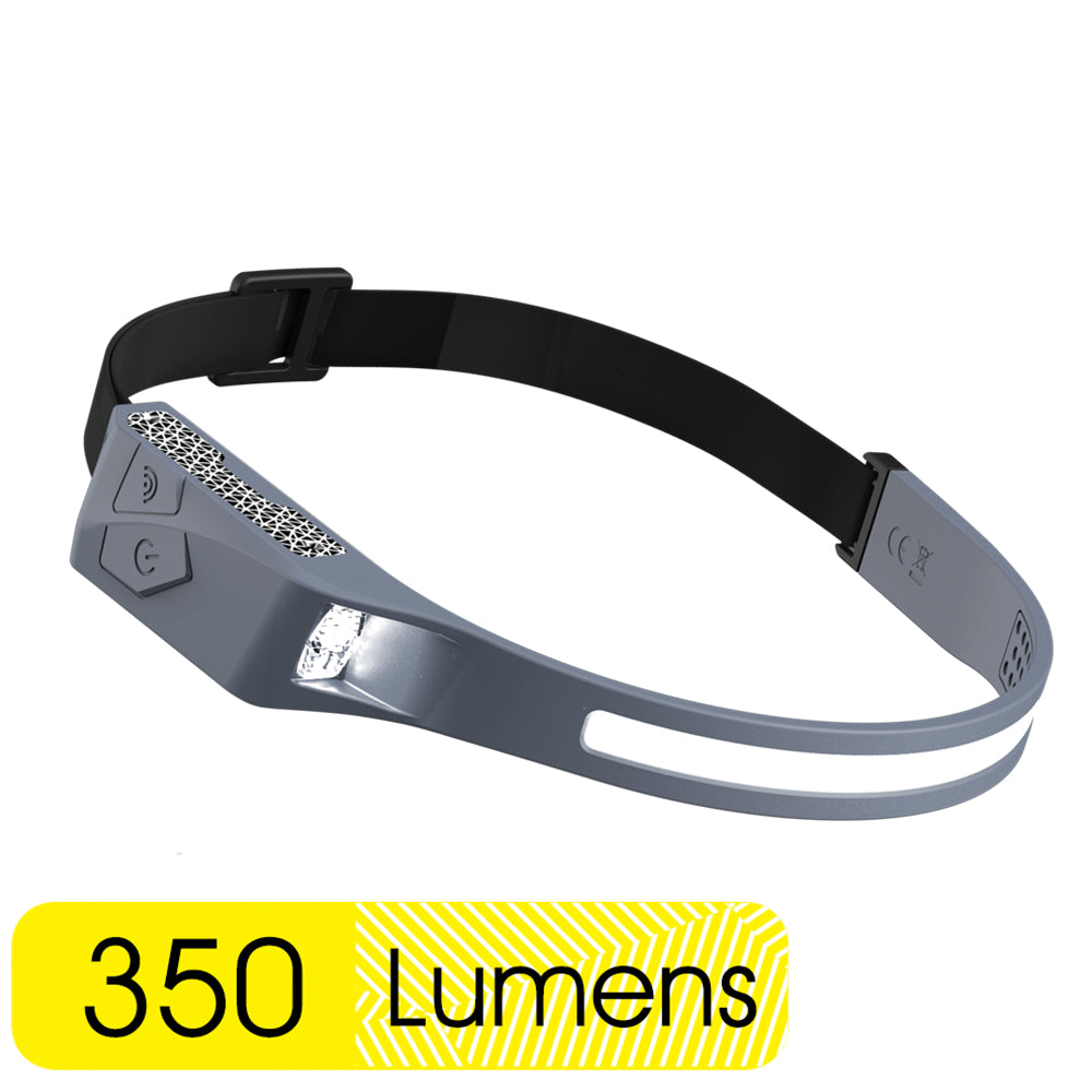 Moon Sport U-C4 Rain Cloud Grey 350LM Silicone Headband Light