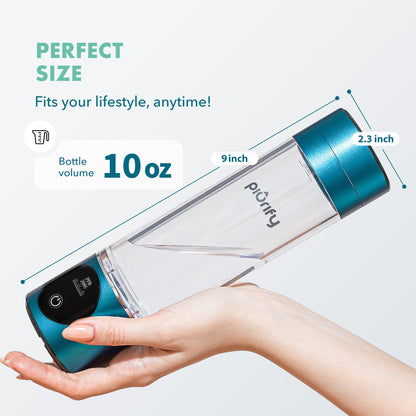 PIURIFY Hydrogenator® Hydrogen Water Bottle - Turquoise