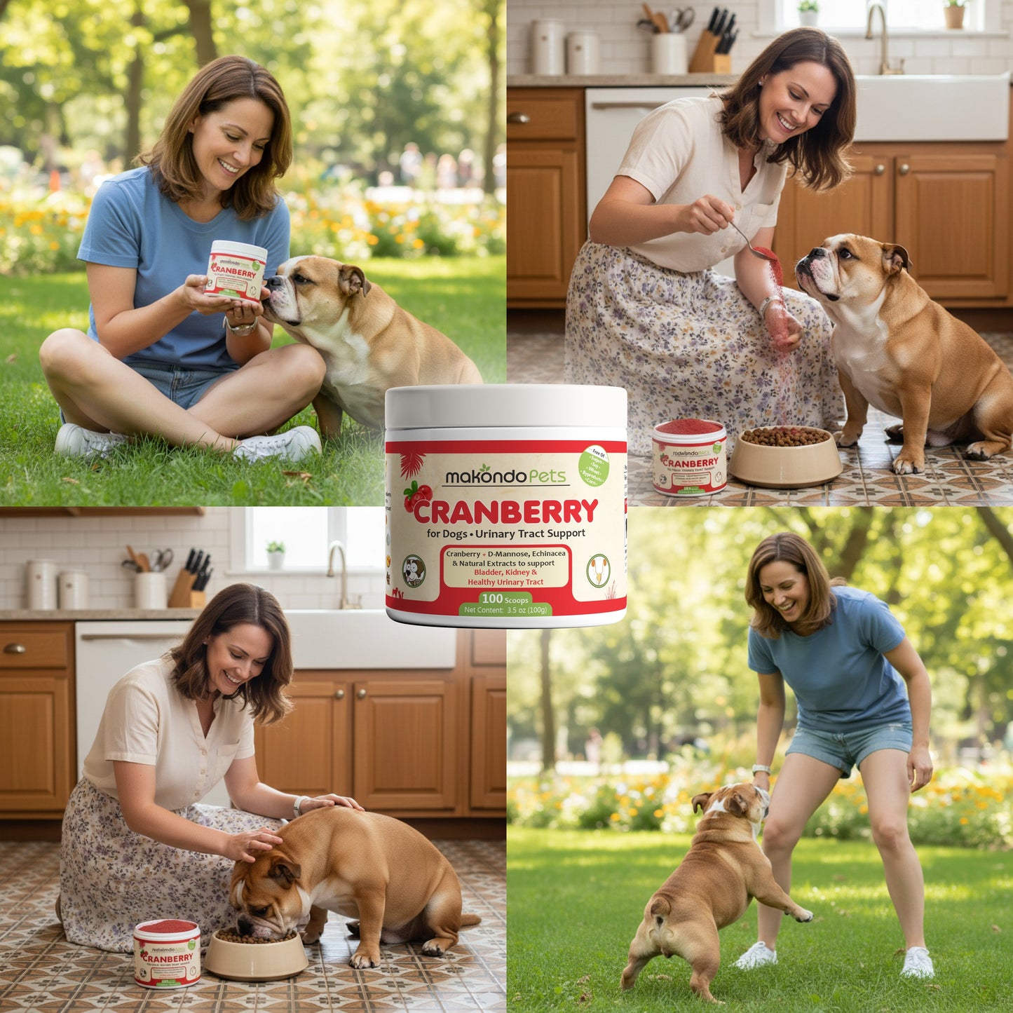 Cranberry for Dogs. Urinary Tract Support. 100 Scoops
