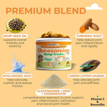 Glucosamine for Dogs - 120 Soft Chews