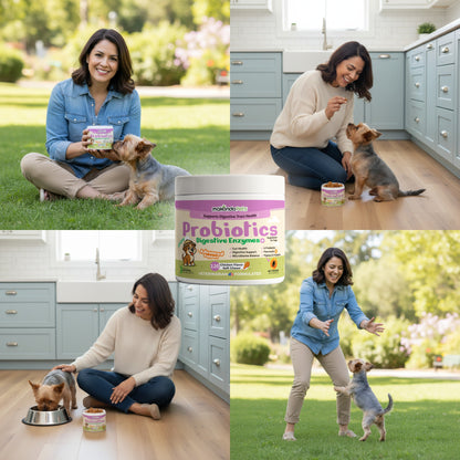 Dog Probiotics Digestive Enzymes - 120 Soft Chews