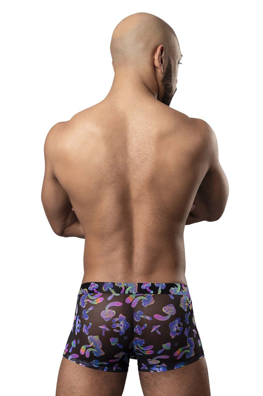 Male Power Men's Underwear 145-294 Hazy Dayz Pouch Short Color Mushrooms