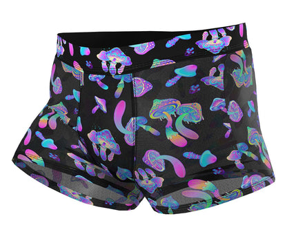 Male Power Men's Underwear 145-294 Hazy Dayz Pouch Short Color Mushrooms