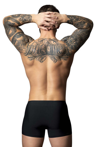 Male Power 154-300 Hot Mesh Pouch Short Color Black-Red