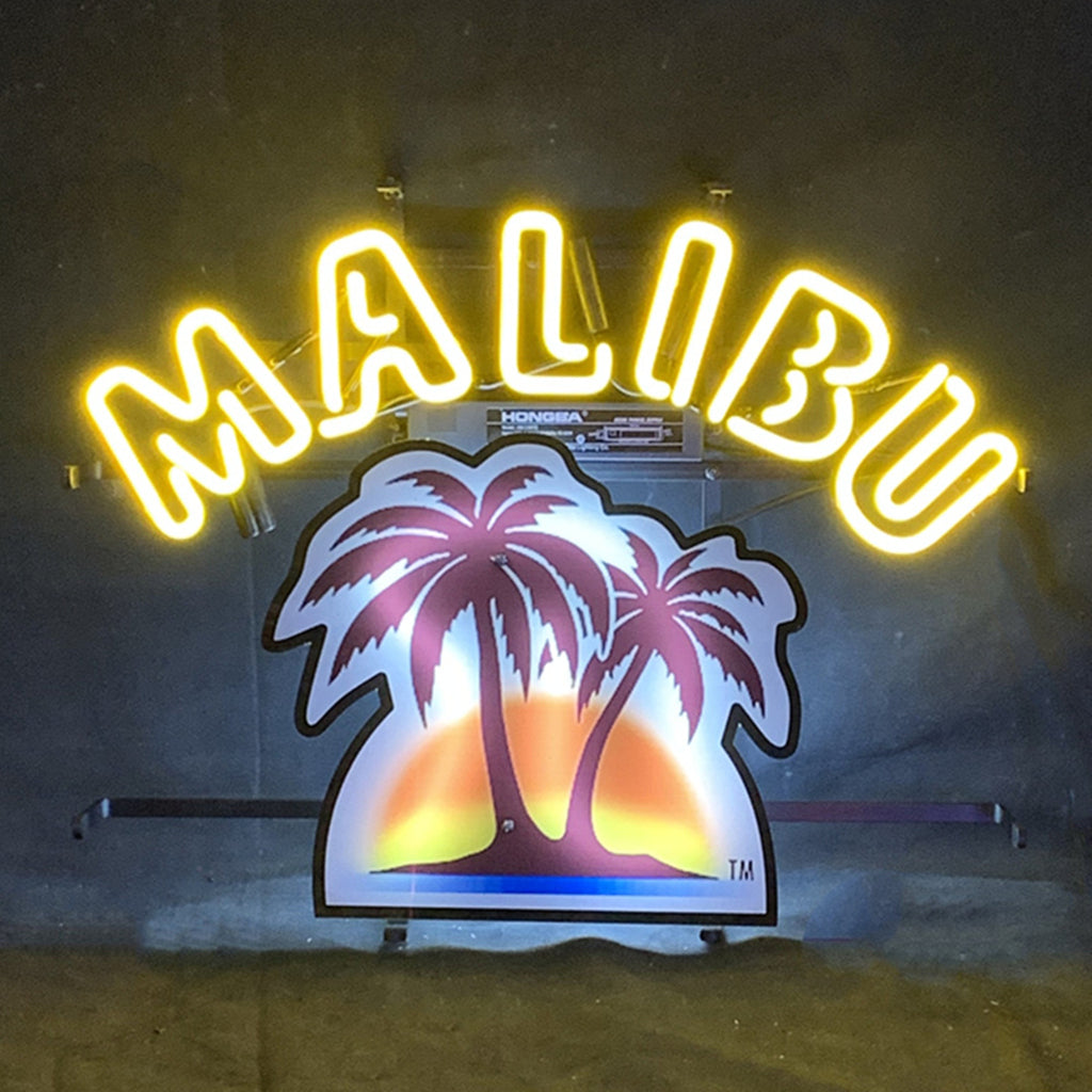 Malibu Beer Neon Light Sign