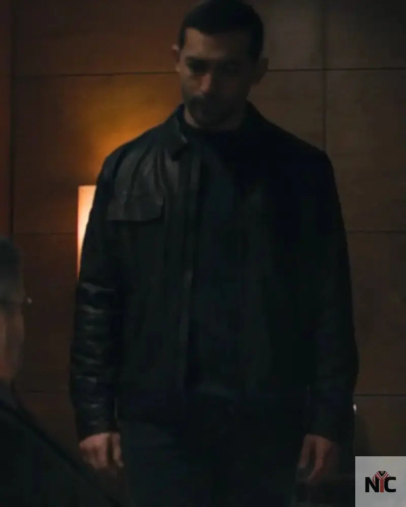 Malik Amar The Veil Black Leather Jacket