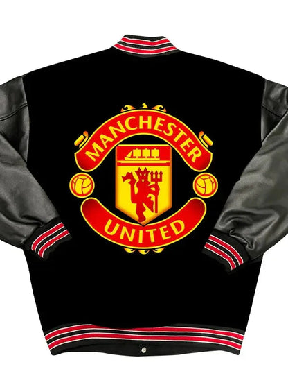 Manchester United F.C. Wool Varsity Jacket