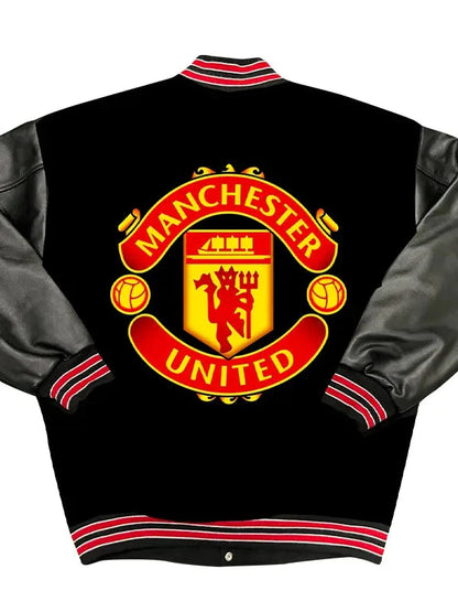 Manchester United F.C. Wool Varsity Jacket