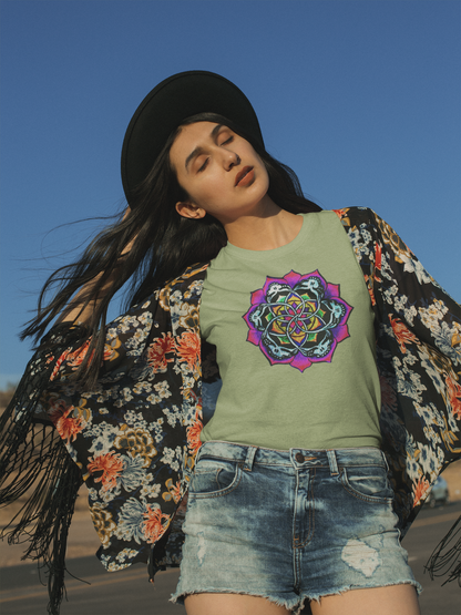DEADPUNK Mandala Women's Premium Tee