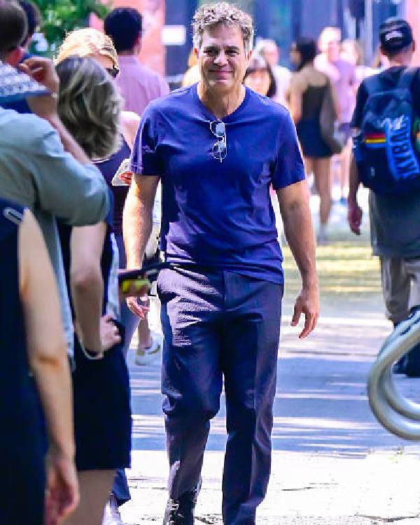Mark Ruffalo NYC Blue T-Shirt