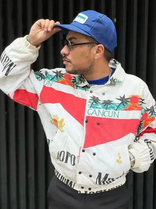 Marlboro Cancun Cotton Bomber Jacket