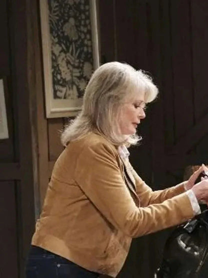 Marlena Evans Days of Our Lives Suede Leather Jacket