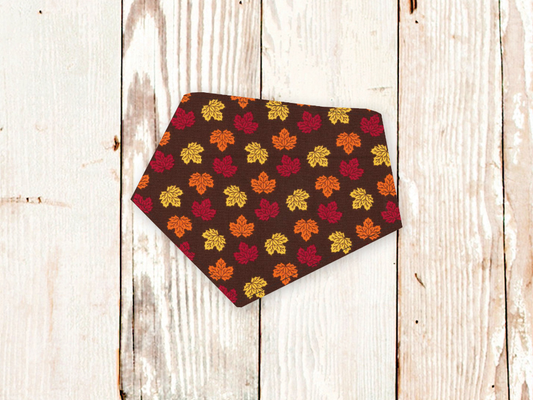 "Fall Leaves" Dog Bandana