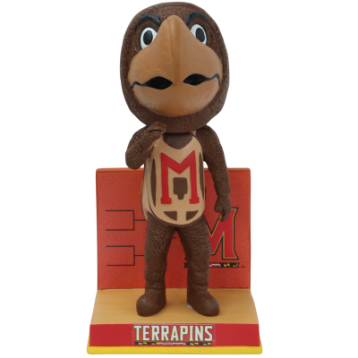 Maryland Terrapins Basketball Testudo Dancing in March Bobblehead (Presale)