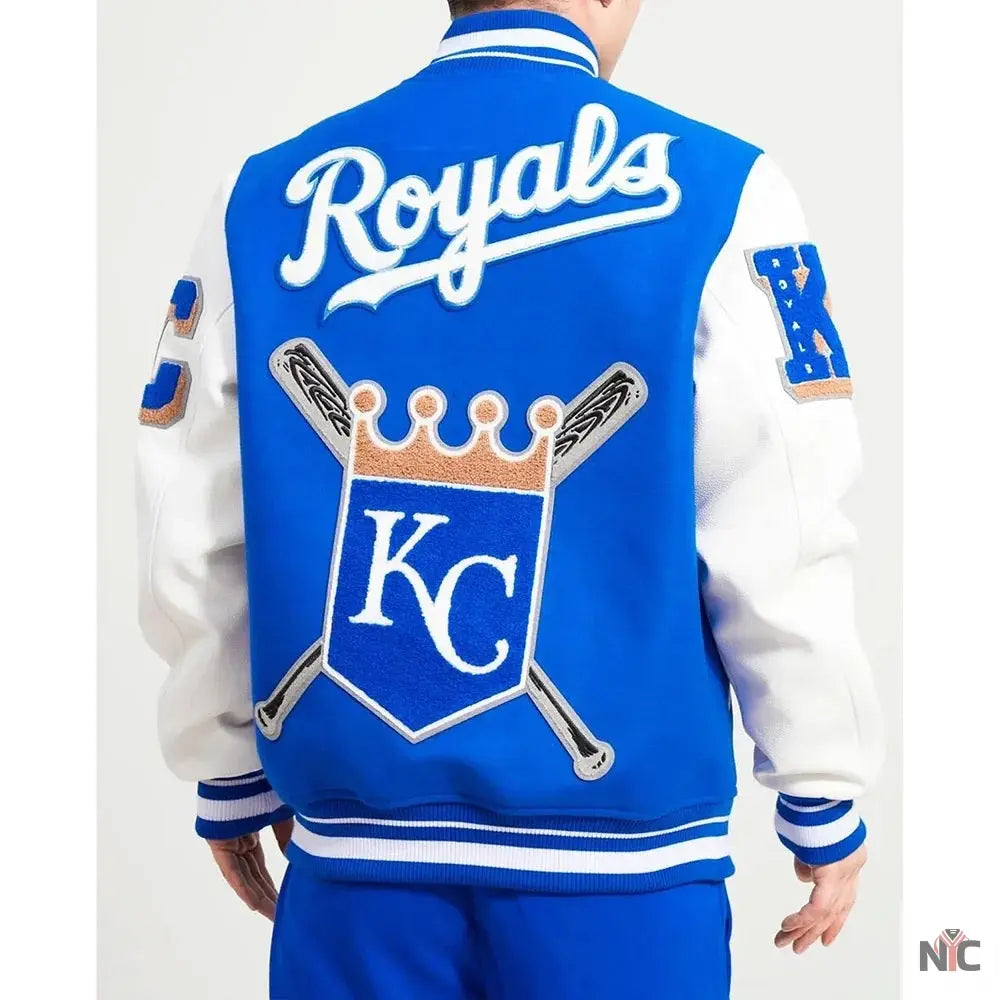 Mashup Kansas City Royals Varsity Jacket