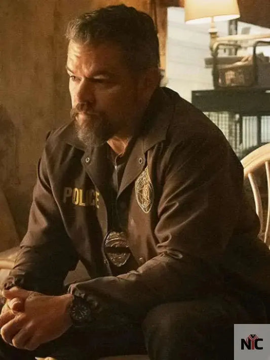 Matt Damon The RIP Police Jacket