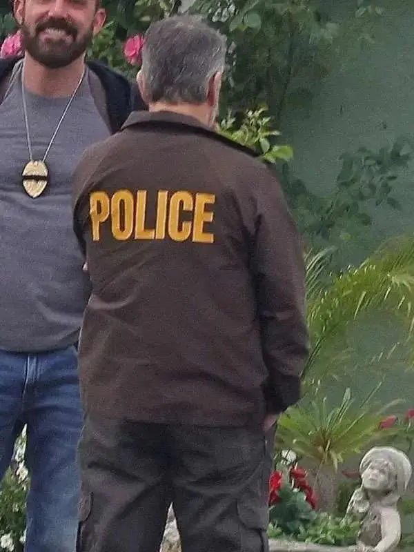 Matt Damon The RIP Police Jacket