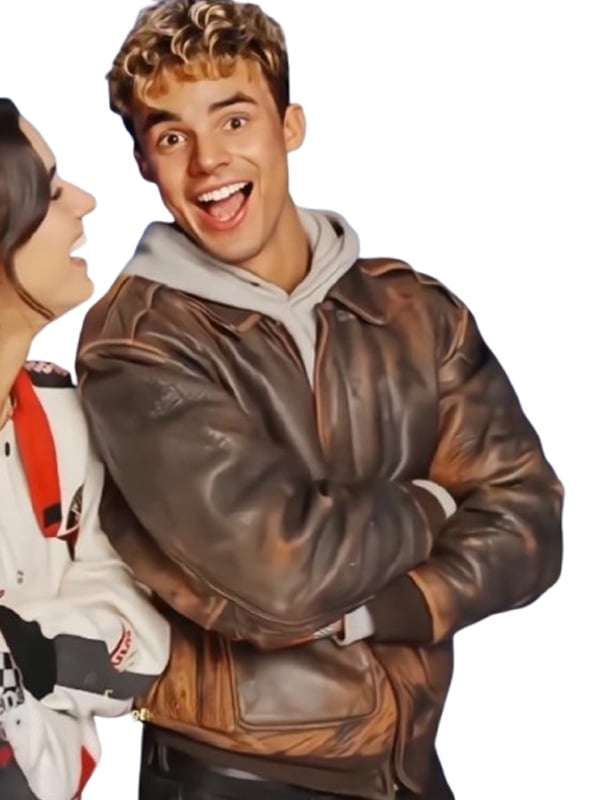 Matthew Broome My Fault London Distressed Leather Jacket