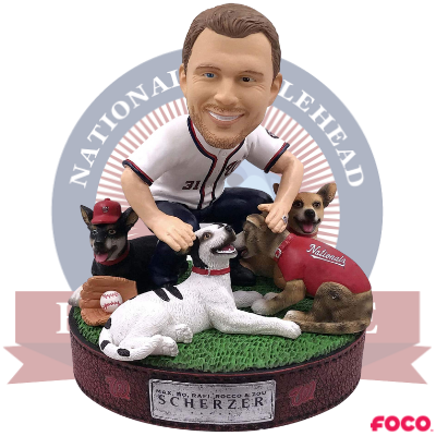 Max Scherzer Washington Nationals Dogs Bobblehead