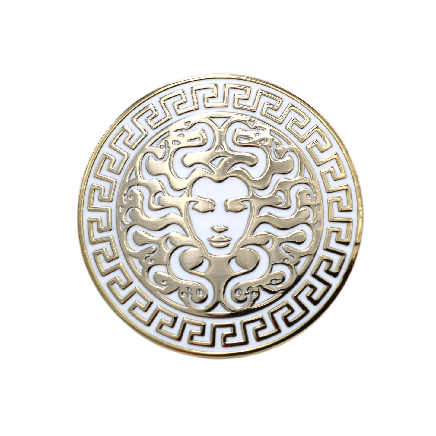 Medusa Enamel Pin - Greek Mythology Feminist Witch Lapel Pin