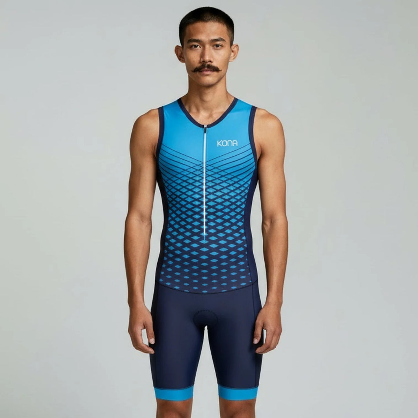 Men's Team Kona Triathlon Race Suit — Sleeveless Performance Tri Suit