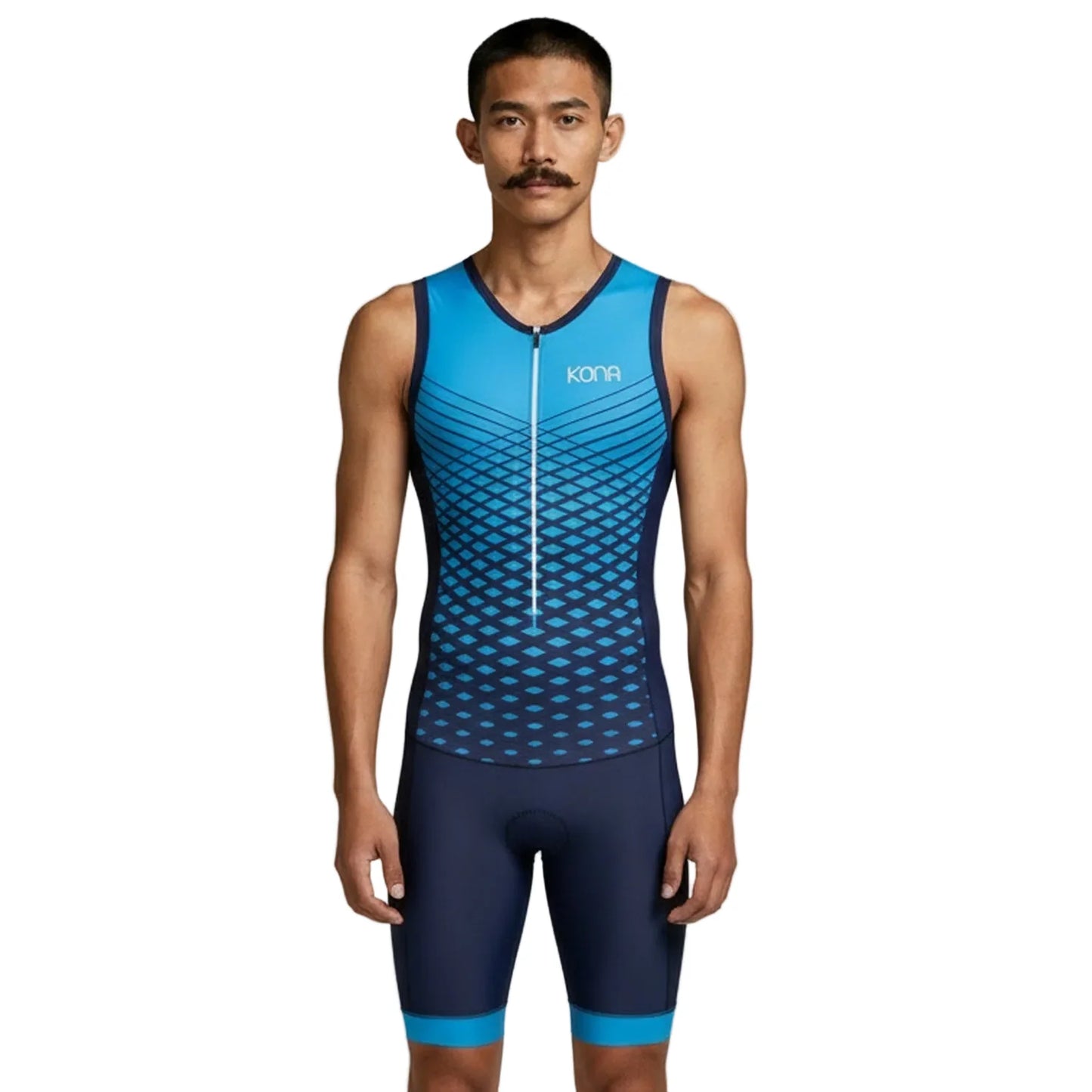 Men's Team Kona Triathlon Race Suit — Sleeveless Performance Tri Suit