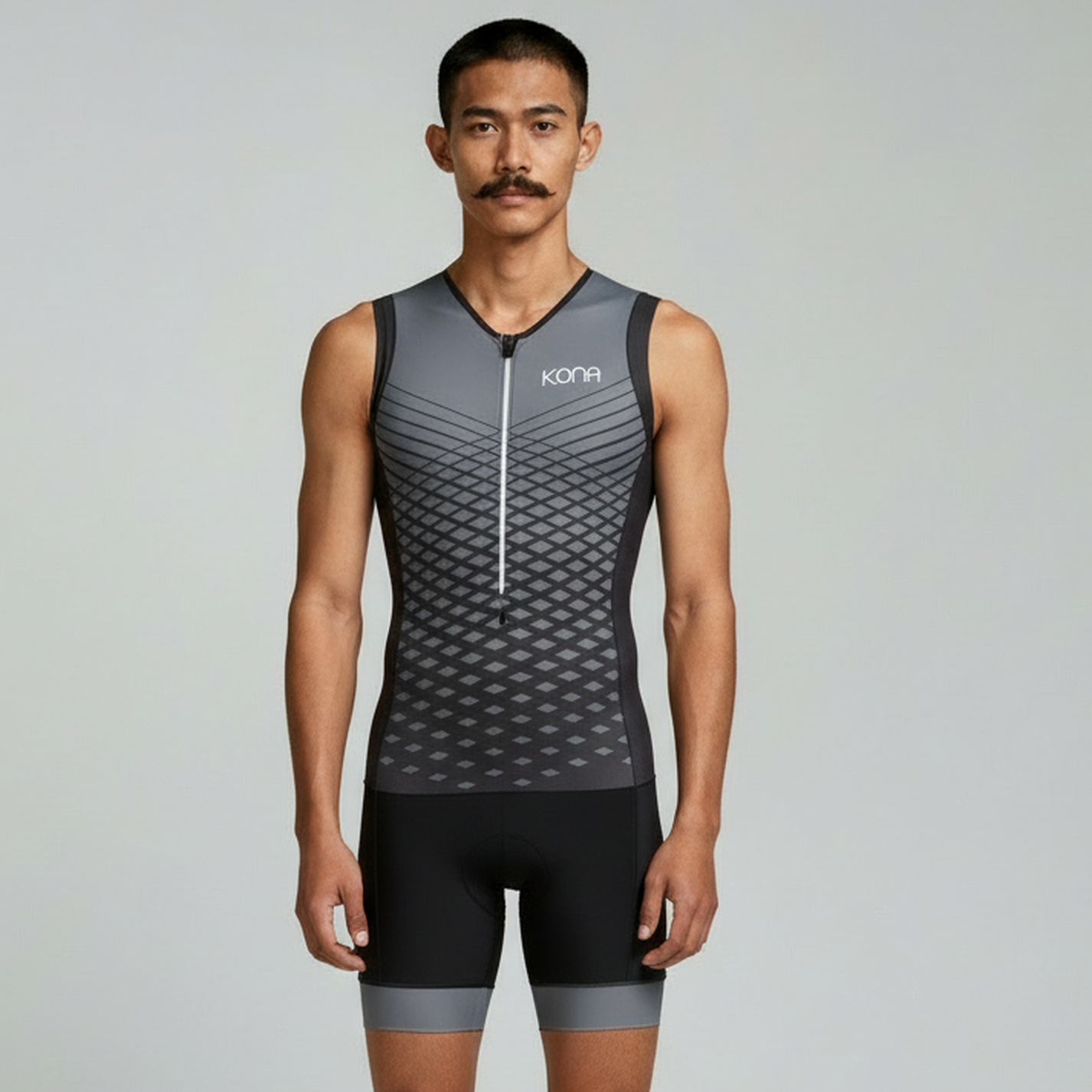 Men's Team Kona Triathlon Race Suit — Sleeveless Performance Tri Suit