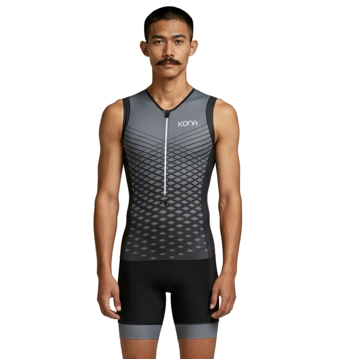 Men's Team Kona Triathlon Race Suit — Sleeveless Performance Tri Suit
