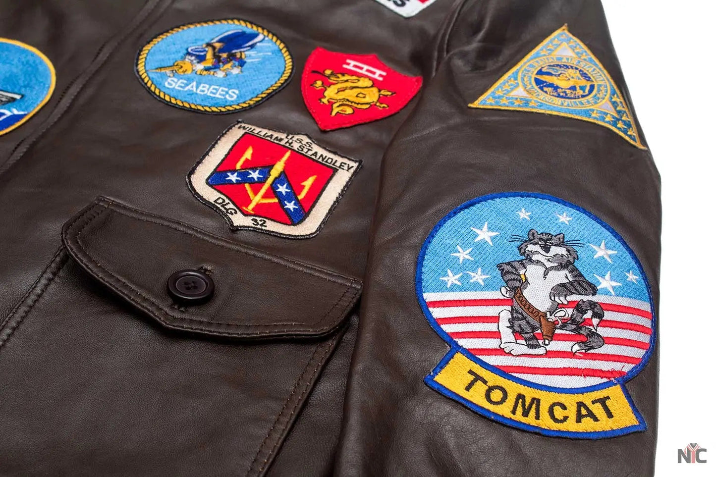 Men’s Top Gun Tom Cruise Leather Jacket