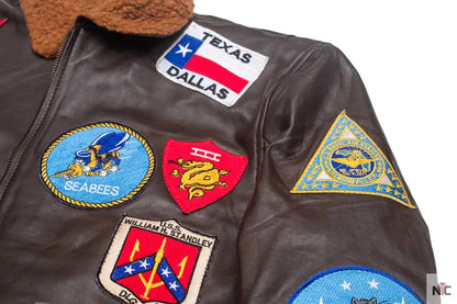 Men’s Top Gun Tom Cruise Leather Jacket