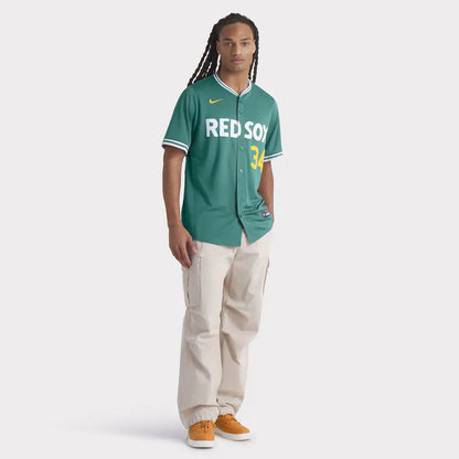 Men’s Boston Red Sox David Ortiz Nike Green 2025 Jersey