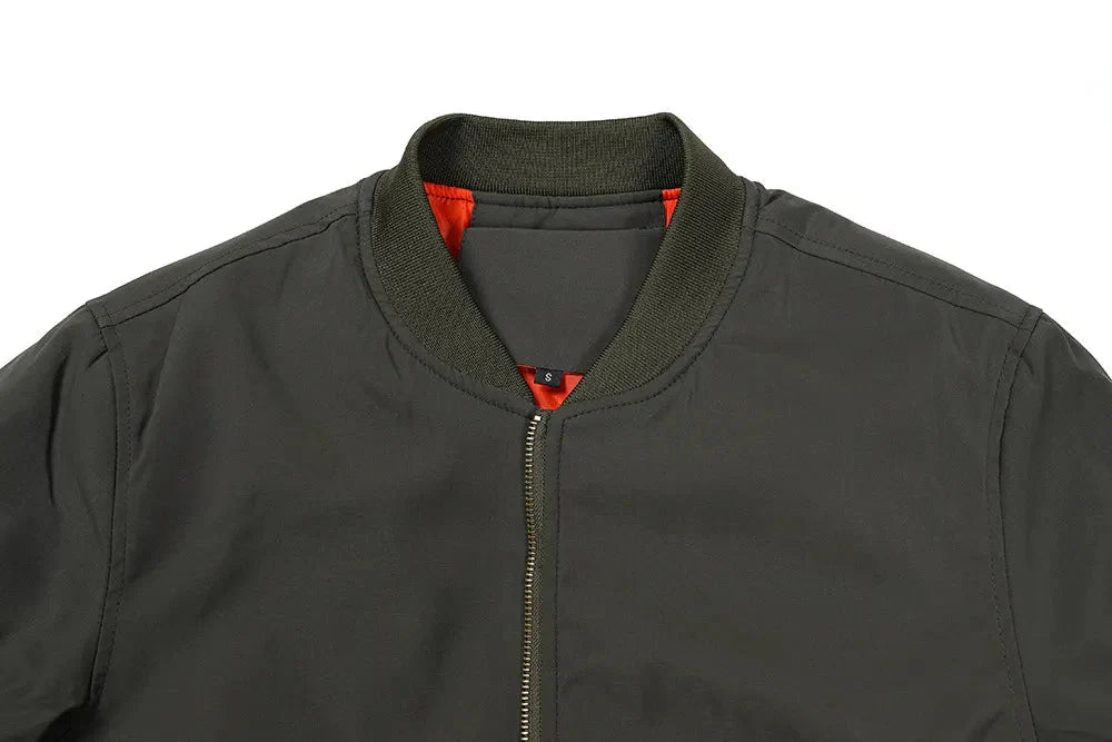 Men’s Light-weight Bomber Aviator Jacket