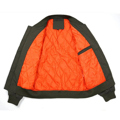 Men’s Light-weight Bomber Aviator Jacket