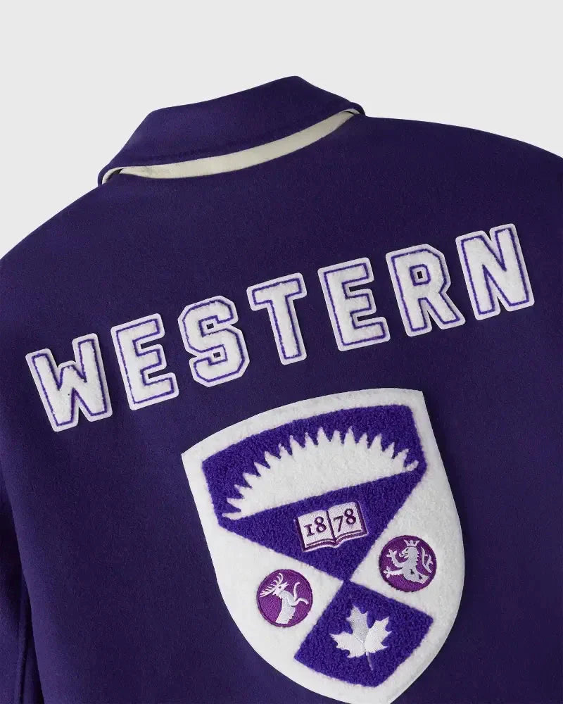 Unisex Western Campus Varsity Jacket