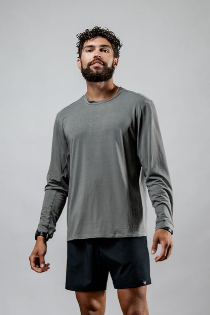 Men's Terra Recovery Field Shirt (Stone Gray)