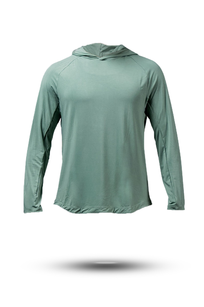 Men's Terra Recovery Element Hoodie Shirt (Low Light Olive)