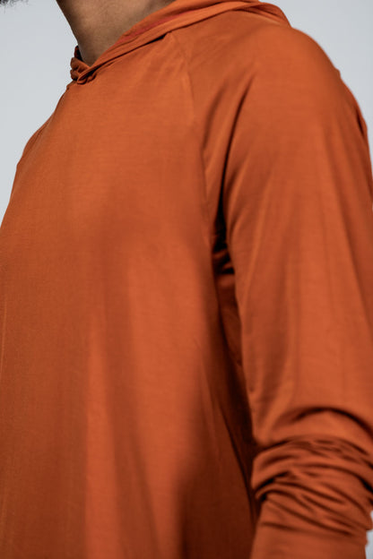 Men's Terra Recovery Element Hoodie Shirt (Sunfire Clay)