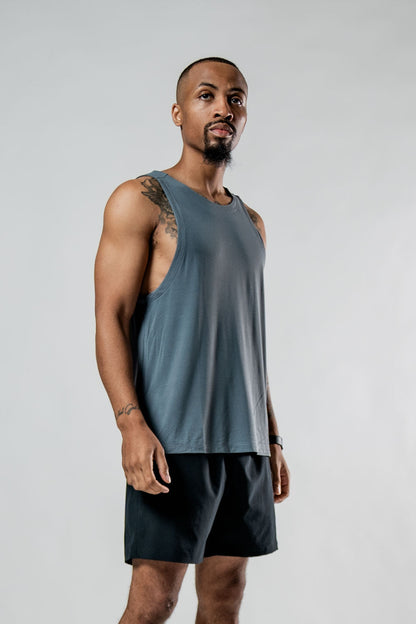 Men's Terra Recovery Tank (Ash Gray)