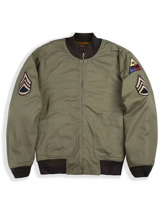 Mens US Army Military Flight Bomber Jacket
