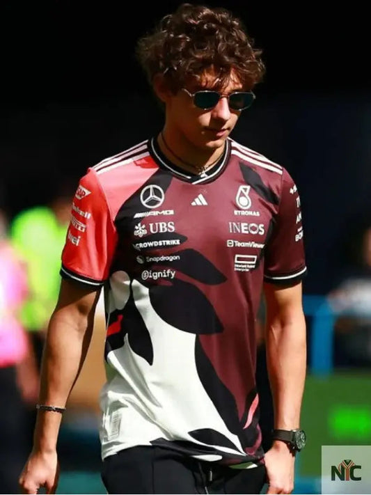 Mercedes-AMG F1 2025 Miami GP Dark Red Jersey