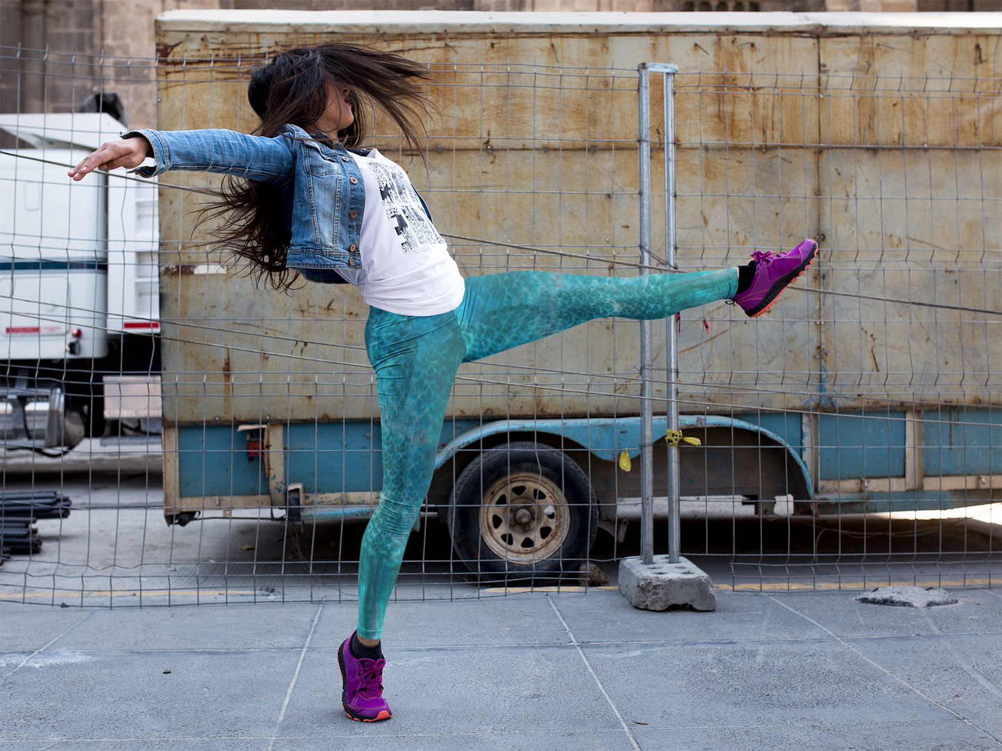 Mermaid Remix High Waisted Leggings