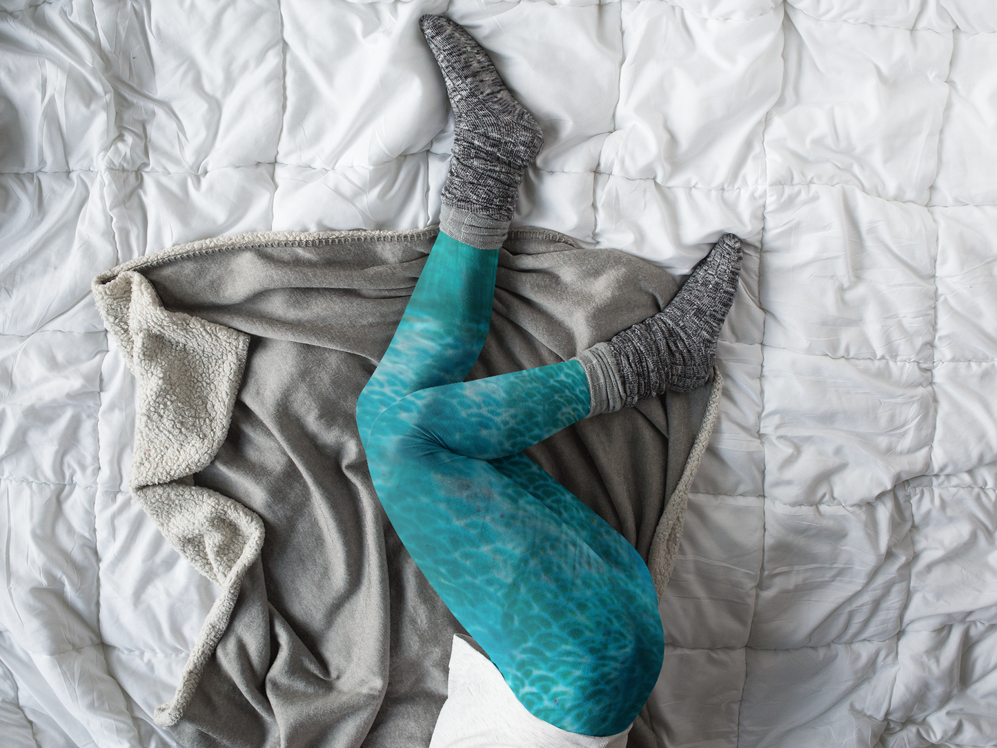 Mermaid Remix High Waisted Leggings
