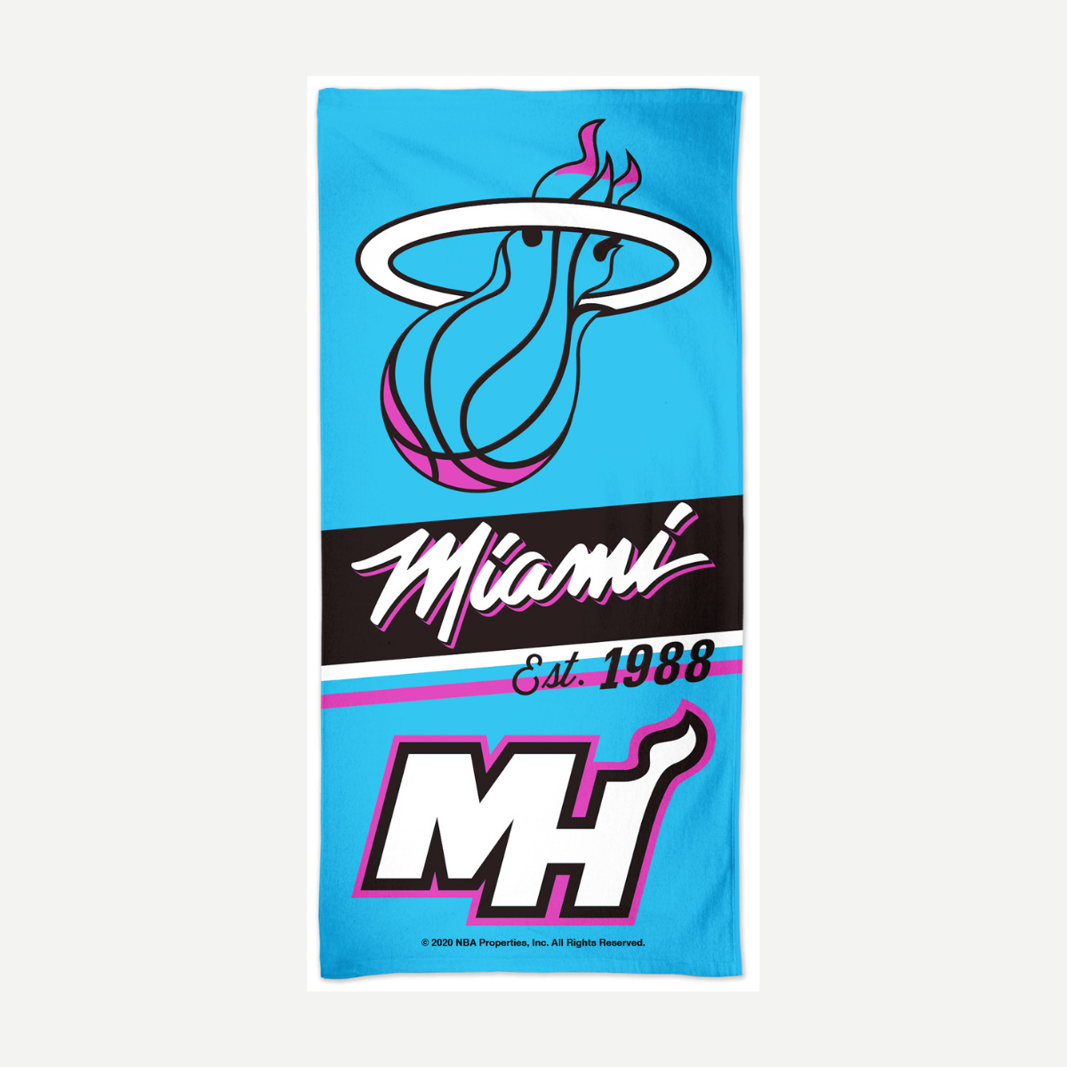 Miami Heat (Vice) Velour Beach Towel